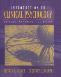 Cover image: Introduction to Clinical Psychology 1st edition 9780205277742