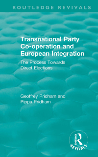Imagen de portada: Transnational Party Co-operation and European Integration 1st edition 9781138957206