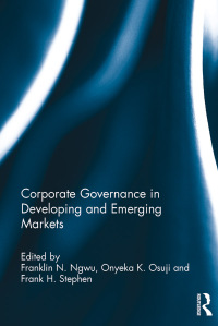 Immagine di copertina: Corporate Governance in Developing and Emerging Markets 1st edition 9781138955851