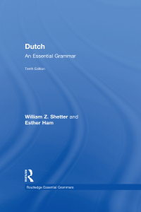 صورة الغلاف: Dutch 10th edition 9781138955400