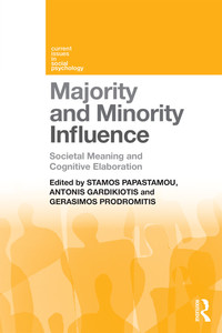 Imagen de portada: Majority and Minority Influence 1st edition 9781138954991