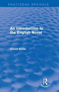 Imagen de portada: An Introduction to the English Novel (2 Vols) 1st edition 9781138954410