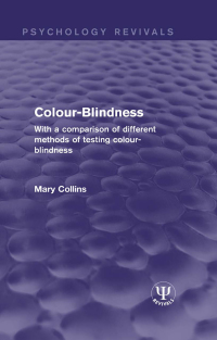 Cover image: Colour-Blindness 1st edition 9781138953055