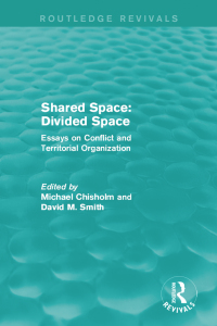 Cover image: Shared Space: Divided Space 1st edition 9781138952997