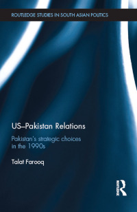 Cover image: US-Pakistan Relations 1st edition 9780367874940
