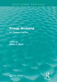 Omslagafbeelding: Energy Modeling 1st edition 9781138952157