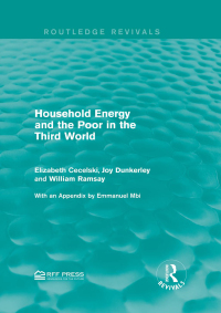 Imagen de portada: Household Energy and the Poor in the Third World 1st edition 9781138951143