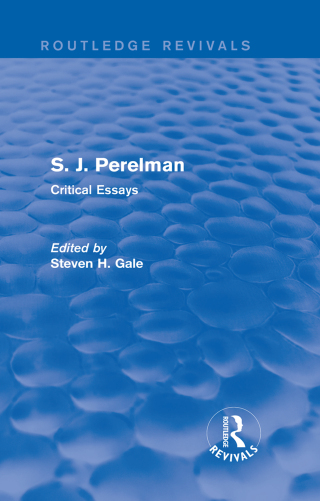 Cover image: S. J. Perelman 1st edition 9781138951471