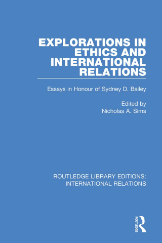 Cover image: Explorations in Ethics and International Relations 1st edition 9781138951464