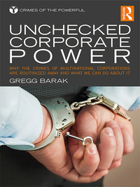 Immagine di copertina: Unchecked Corporate Power 1st edition 9781138951440
