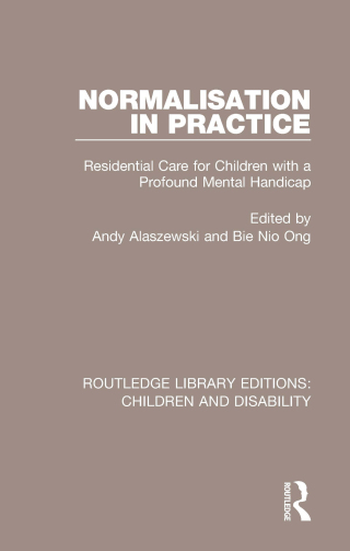 Cover image: Normalisation in Practice 1st edition 9781138951198