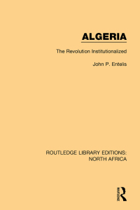 Cover image: Algeria 1st edition 9781138951075