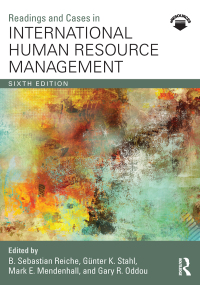 Cover image: Readings and Cases in International Human Resource Management 6th edition 9781138950528