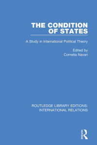 Cover image: The Condition of States 1st edition 9781138948839