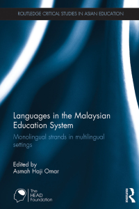 صورة الغلاف: Languages in the Malaysian Education System 1st edition 9781138575974