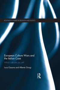 Imagen de portada: European Culture Wars and the Italian Case 1st edition 9781138840324