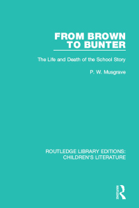 Imagen de portada: From Brown to Bunter 1st edition 9781138946378