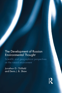 Imagen de portada: The Development of Russian Environmental Thought 1st edition 9781138476233