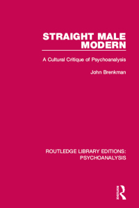 Cover image: Straight Male Modern 1st edition 9781138946996