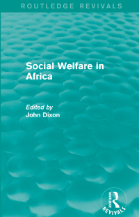 Titelbild: Social Welfare in Africa 1st edition 9781138946897