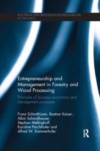 صورة الغلاف: Entrepreneurship and Management in Forestry and Wood Processing 1st edition 9781138675230