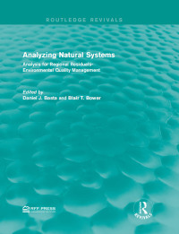 Imagen de portada: Analyzing Natural Systems 1st edition 9781138946187