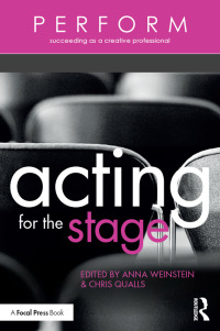 صورة الغلاف: Acting for the Stage 1st edition 9781138945203