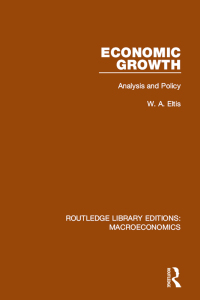 Imagen de portada: Economic Growth 1st edition 9781138944909