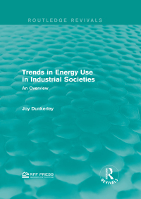 صورة الغلاف: Trends in Energy Use in Industrial Societies 1st edition 9781138944664