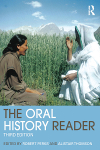 Cover image: The Oral History Reader 3rd edition 9780415707336