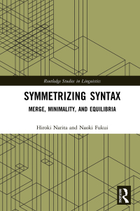 Imagen de portada: Symmetrizing Syntax 1st edition 9781138944435