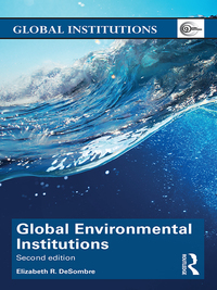 Imagen de portada: Global Environmental Institutions 2nd edition 9781138943872