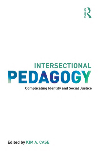 Cover image: Intersectional Pedagogy 1st edition 9781138942967