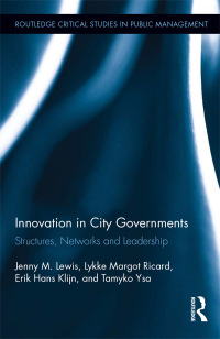 Imagen de portada: Innovation in City Governments 1st edition 9781138942318