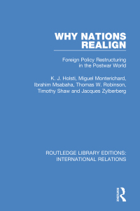 صورة الغلاف: Why Nations Realign 1st edition 9781138940079