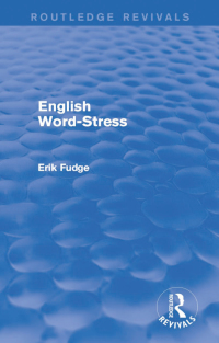 表紙画像: English Word-Stress 1st edition 9781138939530