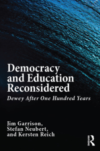 Cover image: Democracy and Education Reconsidered 1st edition 9781138939509