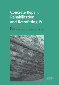 Cover image: Concrete Repair, Rehabilitation and Retrofitting IV 1st edition 9781138028432