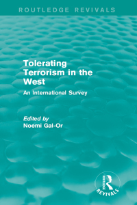 Cover image: Tolerating Terrorism in the West 1st edition 9781138933491