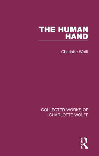 Cover image: The Human Hand 1st edition 9781138931824