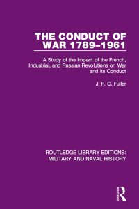 Imagen de portada: The Conduct of War 1789-1961 1st edition 9781138930919