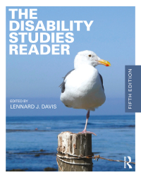 Cover image: The Disability Studies Reader 5th edition 9781138930223
