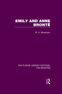 Immagine di copertina: Emily and Anne Brontë 1st edition 9781138929609