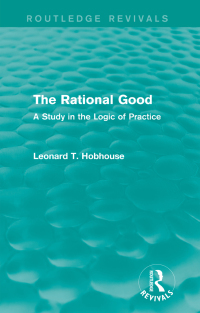 Imagen de portada: The Rational Good 1st edition 9781138929333