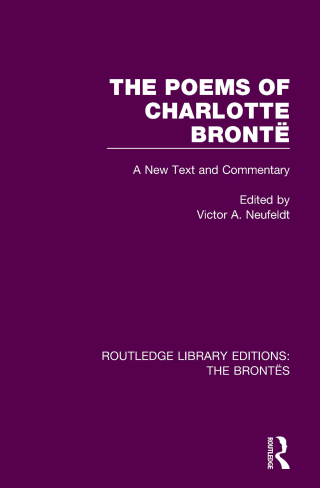 Imagen de portada: The Poems of Charlotte Brontë 1st edition 9781138928770