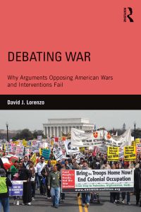 Cover image: Debating War 1st edition 9781138926882