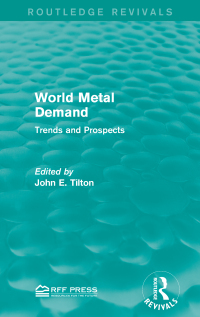 Titelbild: World Metal Demand 1st edition 9781138928022