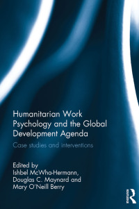 Imagen de portada: Humanitarian Work Psychology and the Global Development Agenda 1st edition 9780815349211