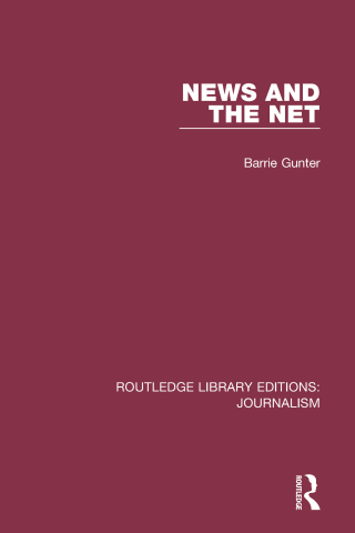 Titelbild: News and the Net 1st edition 9781138919747