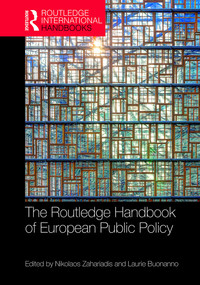 Immagine di copertina: The Routledge Handbook of European Public Policy 1st edition 9781138927339